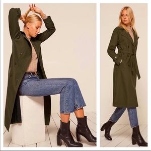 Reformation Colonel Trench Coat